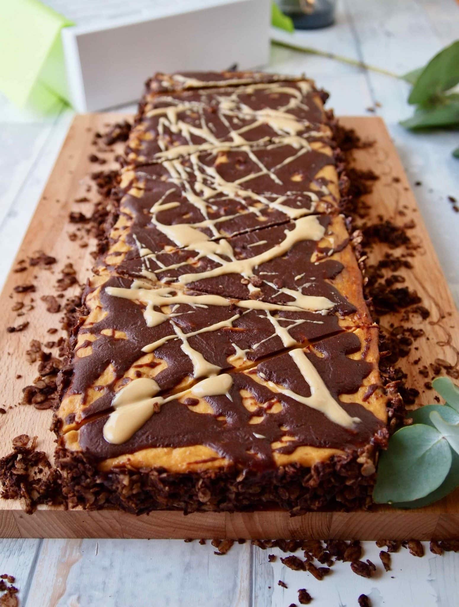 Süßkartoffel-Cheescake-Tarte