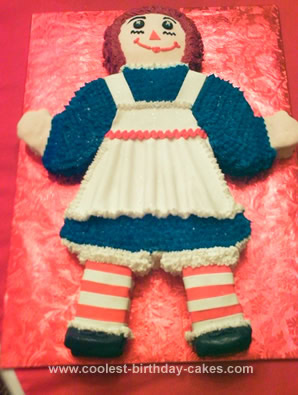 Coolest Homemade Raggedy Ann Cakes