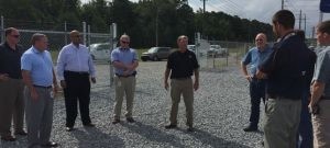 Greenville welcomes visitors to open house for distributed generation installation