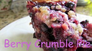 Berry Crumble Pie Moore Or Less Cooking