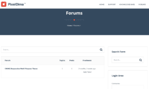 override css style forum