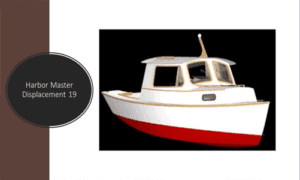 Harbor Master Displacement 19 Boat Plans (HMD19)