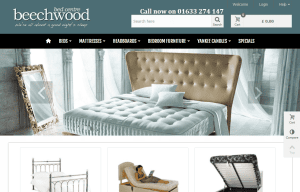 Beechwood Bed Centre (web design & web development)