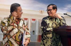 Cabinet Secretary and Coordinating Minister for the Economy announce the Launching of the Economic Policy Package XV on Tuesday (15/6), at the Presidential Office, Jakarta