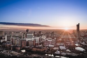 Manchesterskyline Manchester skyline