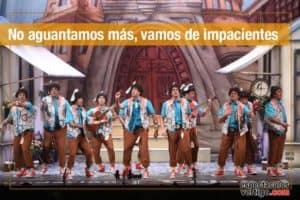 No aguantamos más vamos de impacientes