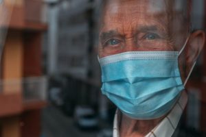 Male with Dyspnea and Hypoxemia during COVID