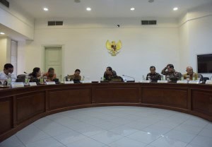 President Jokowi led a limited meeting on General Election Bill on Tuesday (13/9), at the Presidential Office, Jakarta