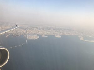 Qatar Airways Arabic First Class im Dubai Doha Shuttle Qatar Airways Arabic First Class