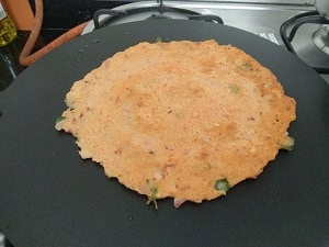 Adai dosa is now ready