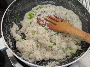 Bhagar or Samo Rice is ready to eat