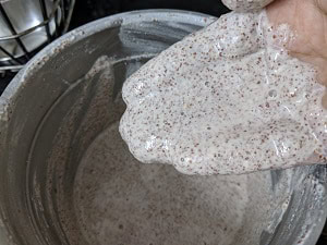 Smoothly Ground Rice and Ragi Batter