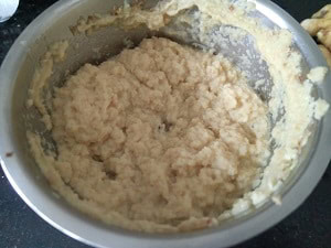 Ginger Minced in Grinder