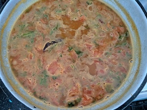 Simmering Rasam