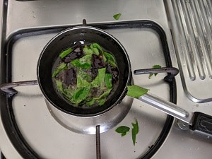 Tempering for Pudalangai Kootu
