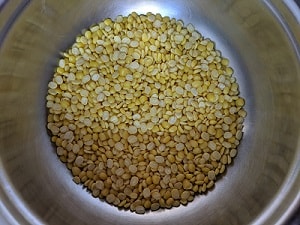Pasi Paruppu or Yellow Moong dal