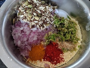 Ingredients for Chilla