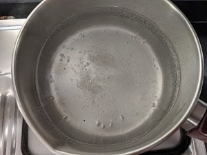 Water for cooking Pasta