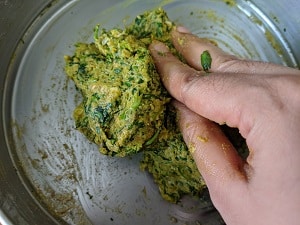 Soft sticky dough