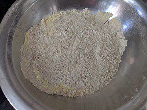 Flours for Dudhi Muthiya - Besan and Wheat Flour