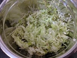Grated Dudhi