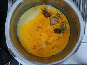 Spices for turmeric milk