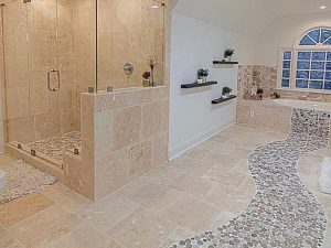 Bathroom flooring idea for master bathrooms and large bathrooms Bathroom flooring idea for master bathrooms and large bathrooms