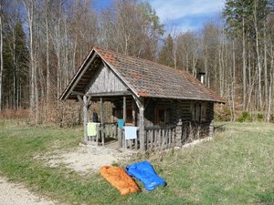 Schutzhütten Hütten rustikale Übernachtung Alleinlage | Täve Supertramp
