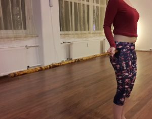 Horizontale Achse durch das Becken - Foto: privat