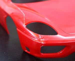 What is a Model Car? 11 124 Tamiya Ferrari 360 Modena parts 3