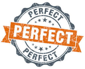 pressure to be perfect