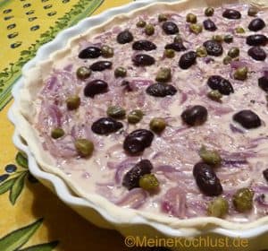 mediterraner Zwiebelkuchen