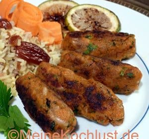 Möhren-Köfte mit Aprikosen