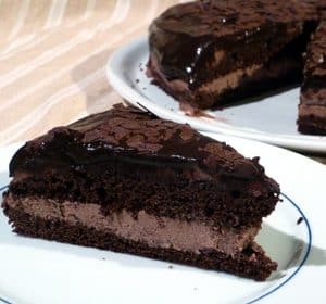 Schokoladentorte mit Mascarpone-Creme