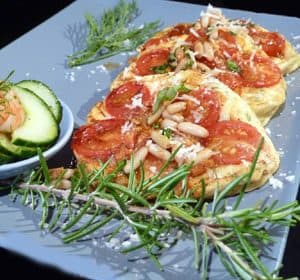 Tomaten-Pancakes