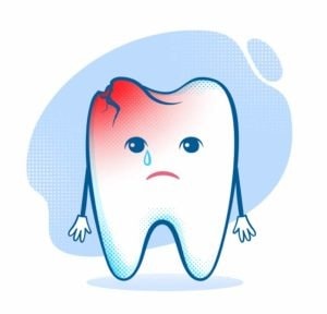 broken tooth