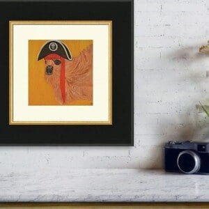 Pirates of the Gobi, Oil Painting, Anita Louise Art