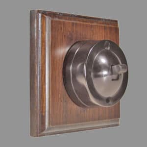Bakelite 1 bank switch dark oak pattress