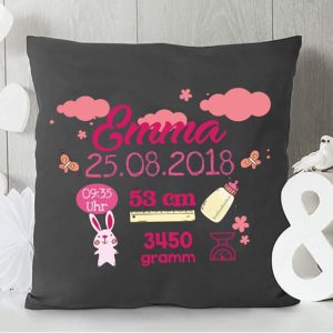 Personalisiertes Kissen