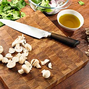 cutting board butcher block top
