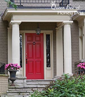 Easy Door Alignment to fix dragging, gapping and prevent drafts. A home improvement must for winterizing your home. Simple, easy DIY project!