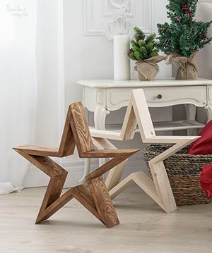 wood stars
