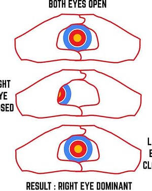 Eye Dominance Chart