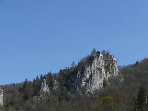 Höhlen Donautal Wandern Biwak