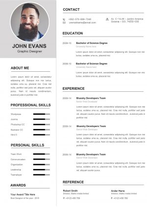 Cv Templates Editable Resume Cv Templates To Download Customize