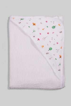 מגבת לתינוק עם כובע יער