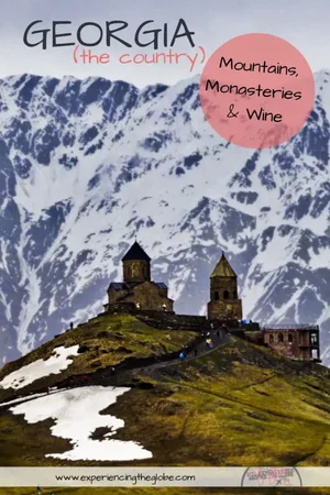 The best Georgia travel guide: from wine country to centuries old monasteries surrounded by magnificent mountains. The country is simply stunning! – Experiencing the Globe #Georgia #GeorgiaCountry #Caucasus #Monasteries #Mountains #Wine #Tbilisi #Sighnaghi #Vardzia #Mestia #Ushguli #Borjomi #Kazbegi #DavitGareji