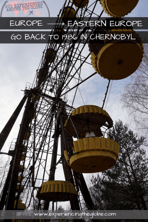 Visit Chernobyl to travel back in time to 1986 and witness the USSR in the 21st century #Chernobyl #Ukraine #OffTheBeatenPath #Wanderlust #TravelPhotography #Backpacking #Adventures #TravelExperience #BeautifulDestinations