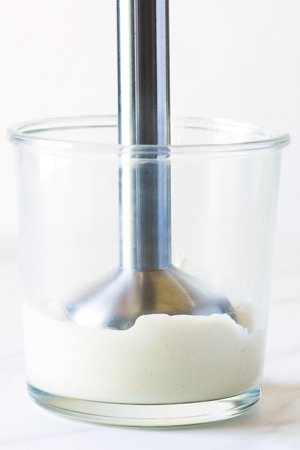Immersion Blender Mayonnaise