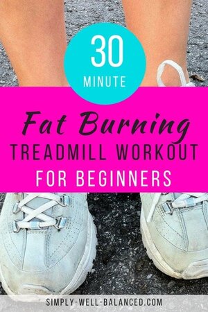 If you want to lose weight and you are just beginning to exercise, walking is an excellent choice. This 30 minute fat burning treadmill workout is perfect to achieve the results you are hoping for. simply-well-balanced.com #loseweight #walkingworkout #treadmill